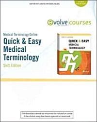 Quick & Easy Medical Terminology (Booklet, Pass Code, 6th)