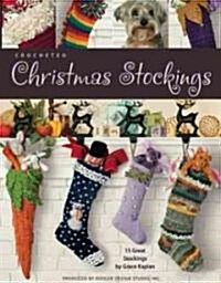 Crocheted Christmas Stockings (Paperback)