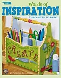 Words of Inspiration: 7 Projects to Paint (Paperback)