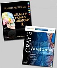 Atlas of Human Anatomy/ Grays Anatomy for Students (Paperback, 5th, PCK)