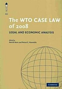 The WTO Case Law of 2008 (Paperback)