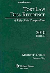Tort Law Desk Reference 2010 (Paperback)