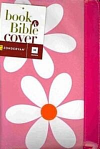 Daisy Bible Cover for Girls, Zippered, with Handle, Microfiber, Pink, Medium (Other)