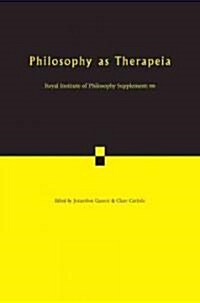 Philosophy as Therapeia (Paperback)