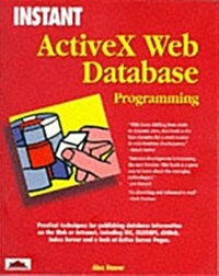 Instant ActiveX Web Database Programming (Paperback)