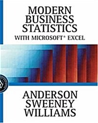 [중고] Modern Business Statistics with Microsoft Excel (Hardcover, 1)