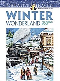 Creative Haven Winter Wonderland Coloring Book (Paperback)
