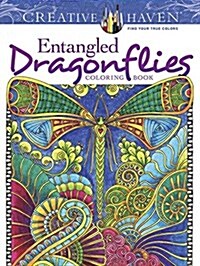 Creative Haven Entangled Dragonflies Coloring Book (Paperback)