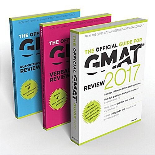 The Official Guide to the GMAT Review 2017 Bundle + Question Bank + Video (Paperback, 5)