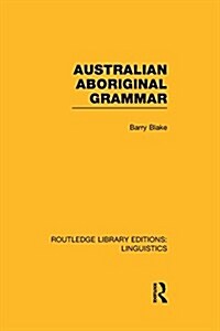 Australian Aboriginal Grammar (Paperback)