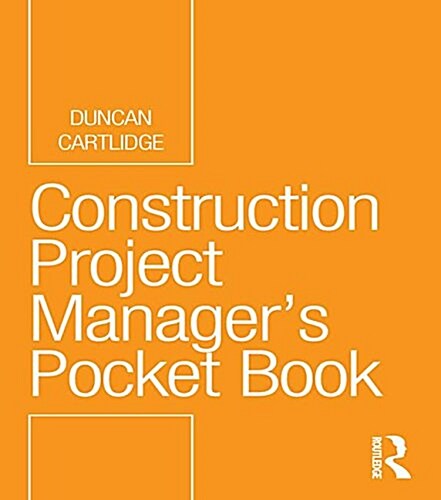 Construction Project Managers Pocket Book (Hardcover)