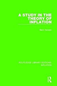 A Study in the Theory of Inflation (Hardcover)