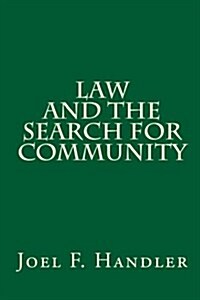 Law and the Search for Community (Paperback)