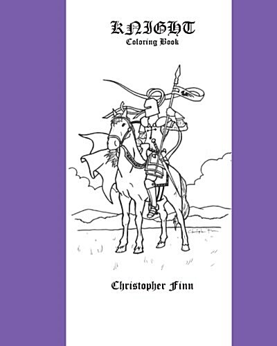 Knight: A Coloring Book (Paperback)