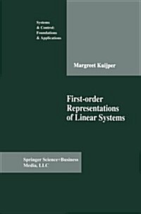 First-Order Representations of Linear Systems (Paperback, Softcover Repri)