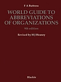 World Guide to Abbreviations of Organizations (Paperback, Softcover Repri)