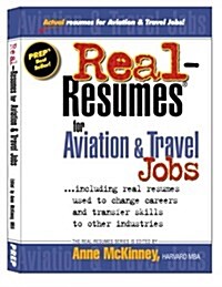 Real-Resumes for Aviation & Travel Jobs (Paperback)