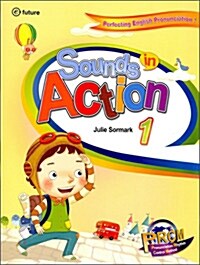 [중고] Sounds in Action 1 (Paperback + CD 2장)