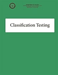 Classification Testing (Paperback)