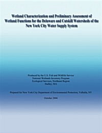 Wetland Characterization and Preliminary Assessment of Wetland Functions for the Delaware and Catskill Watersheds of the New York City Water Supply Sy (Paperback)