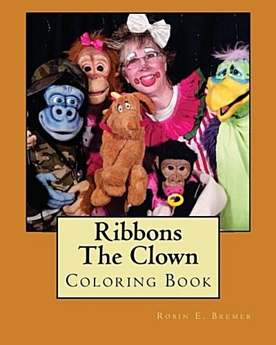 Ribbons the Clown: Coloring Book (Paperback)