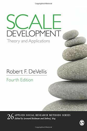 Scale Development: Theory and Applications (Paperback, 4)
