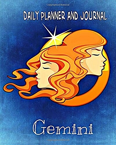 Daily Planner and Journal - Gemini (Quick Appointment -Task Section): Personal Organizer for Daily Activities and Appointments (Paperback)