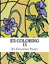 Es Coloring 13 (Paperback)