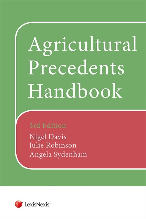 Agricultural Precedents Handbook (Package, 3 Revised edition)