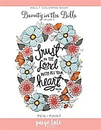 Beauty in the Bible, Volume 2: Adult Coloring Book (Paperback)