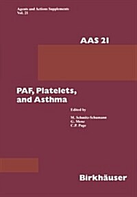 Paf, Platelets, and Asthma (Paperback, Softcover Repri)