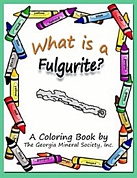 What Is a Fulgurite?: A Coloring Book by the Georgia Mineral Society, Inc. (Paperback)
