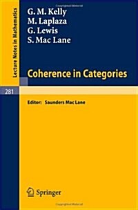 Coherence in Categories (Paperback, 1972)