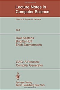 Gag: A Practical Compiler Generator (Paperback, 1982)