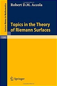 Topics in the Theory of Riemann Surfaces (Paperback, 1994)
