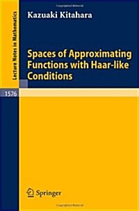 Spaces of Approximating Functions with Haar-Like Conditions (Paperback, 1994)