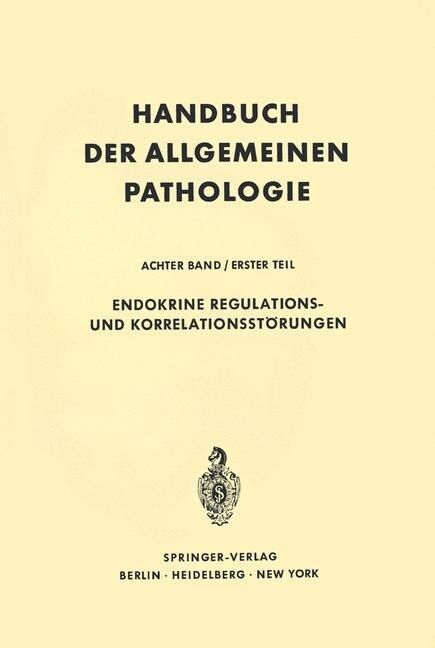 Endokrine Regulations- Und Korrelationsst?ungen (Paperback, Softcover Repri)