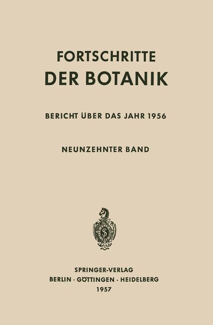 Bericht ?er Das Jahr 1956 (Paperback, Softcover Repri)