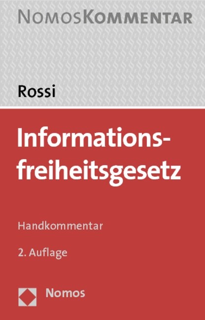 Informationsfreiheitsgesetz: Handkommentar (Hardcover, 2)