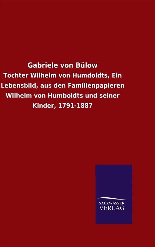 Gabriele von B?ow (Hardcover)