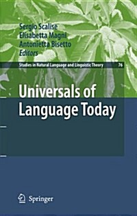 Universals of Language Today (Paperback)