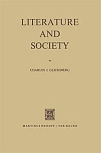 Literature and Society (Paperback, Softcover Repri)