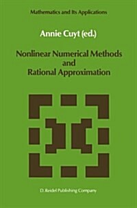 Nonlinear Numerical Methods and Rational Approximation (Paperback, Softcover Repri)