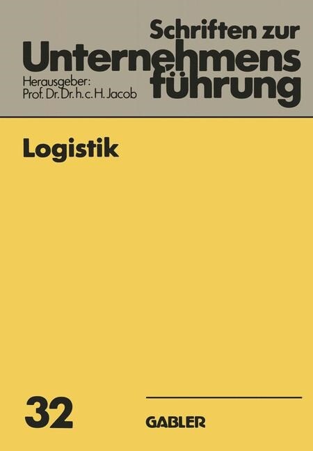 Logistik (Paperback, 1984 ed.)