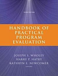 Handbook of Practical Program Evaluation (Package, 3 Rev ed)
