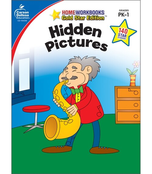 Hidden Pictures, Grades Pk - 1: Gold Star Edition Volume 6 (Paperback)