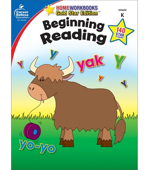Beginning Reading, Grade K: Gold Star Edition Volume 3 (Paperback)