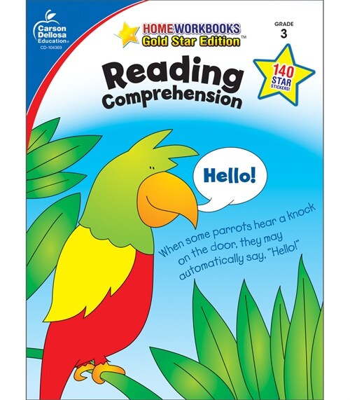 Reading Comprehension, Grade 3: Gold Star Edition Volume 16 (Paperback)