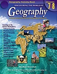 [중고] Discovering the World of Geography, Grades 7-8 (Paperback, ACT, CSM)