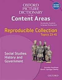 [중고] Oxford Picture Dictionary for the Content Areas: Reproducible Social Studies: History and Civic Ideals and Practices (Loose Leaf)